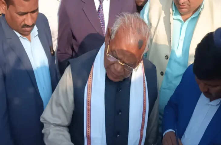 छत्तीसगढ़ प्लांट हादसे में मारे गए गया के मजदूरों के परिजनों को 20 लाख मुआवजे का आश्वासन, जीतन राम मांझी ने किया गांव का दौरा