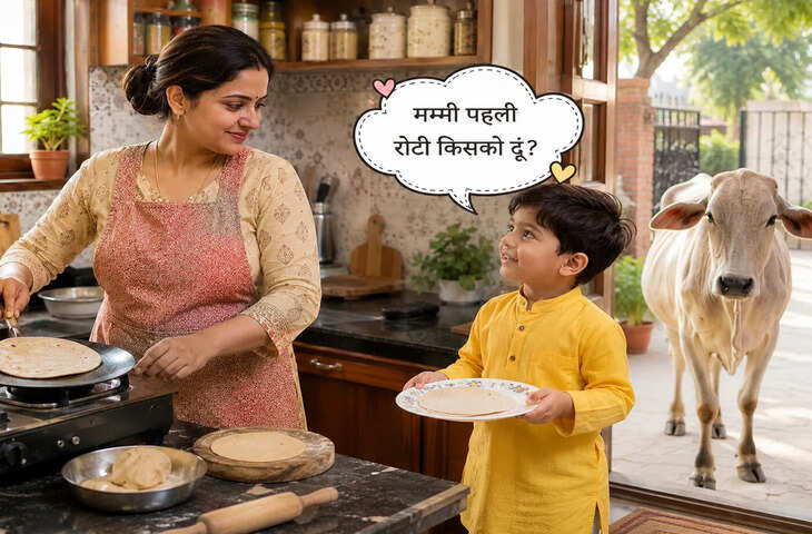First Roti to Cow Benefits: गाय को पहली रोटी खिलाने से मिलते हैं 6 बड़े लाभ, जानें सही विधि और मंत्र