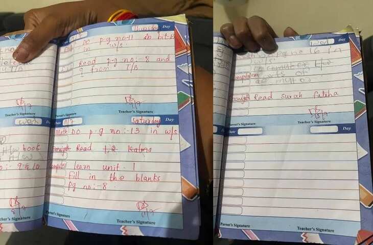 हैदराबाद के स्कूल में&nbsp;बच्चों को कलमा पढ़ाने को एल्क्र बवाल!&nbsp;BJP कार्यकर्ताओं के एक्शन के बाद टीचर के खिलाफ सख्त एक्शन&nbsp;