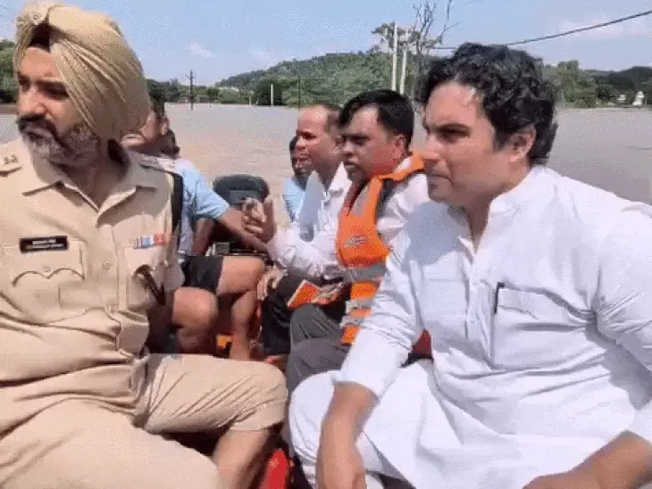 विंध्य में भारी बारिश से बिगड़े हालात, रीवा शहर के कई इलाकों में जलभराव; नदियां उफान पर
