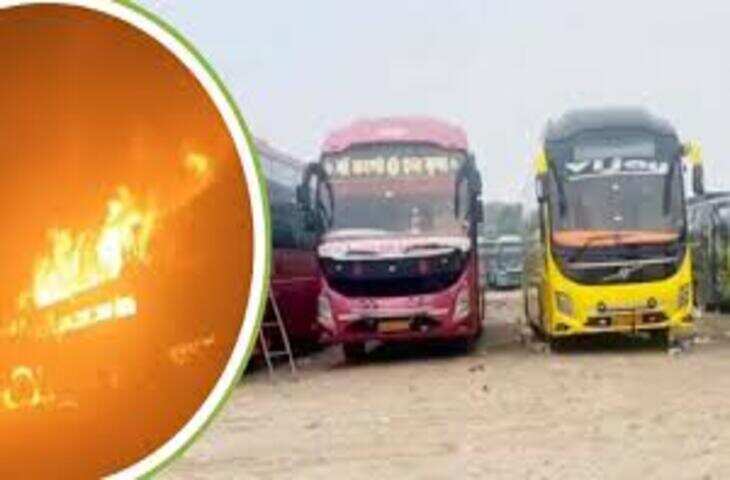 नोएडा से लखनऊ का किराया 300, मथुरा हादसे के बाद प्राइवेट बसों में बैठने से डर रहे लोग