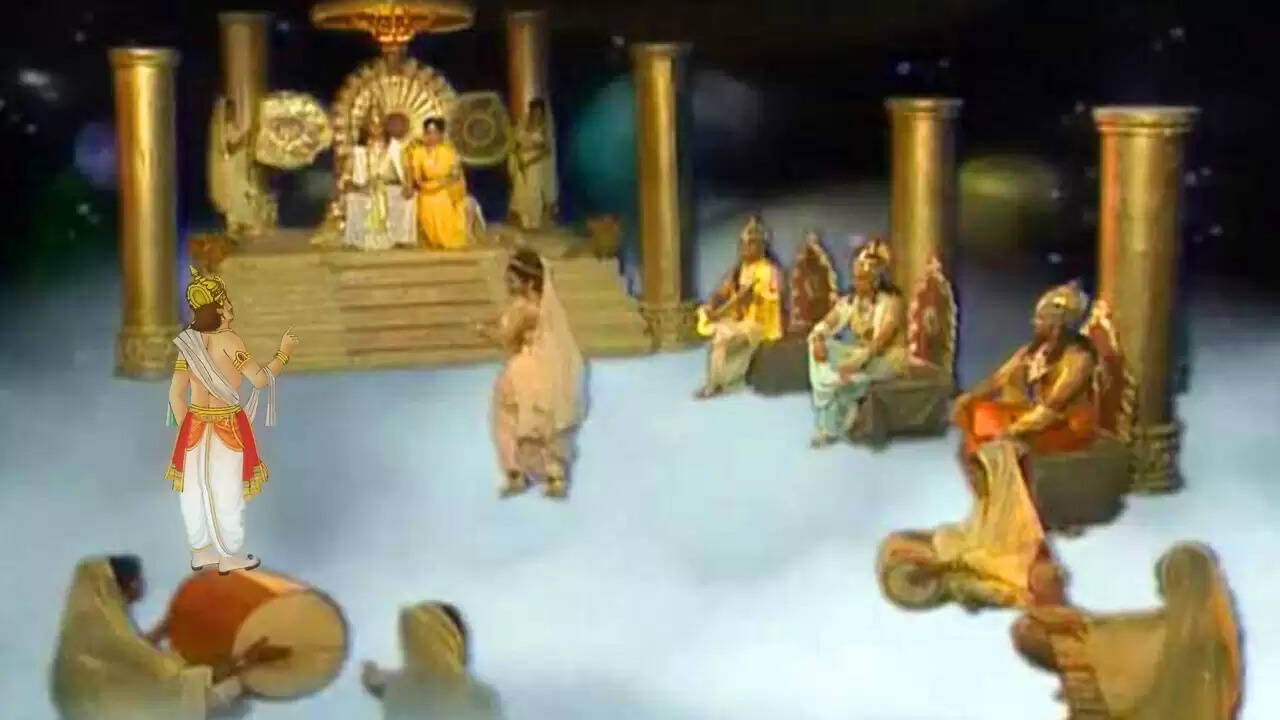 Why did the women cursed indra