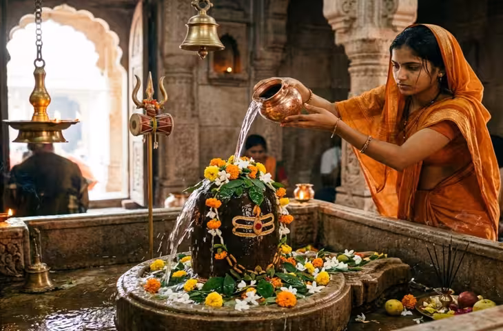 शिवलिंग पर जल चढ़ाने का सही तरीका: इन 5 नियमों से करें जलाभिषेक, भूलकर भी न करें ये गलतियां
