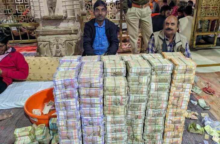 सांवलिया सेठ मंदिर में दान की बारिश: 46 करोड़ रुपए, 3 किलो सोना और 152 किलो चांदी,