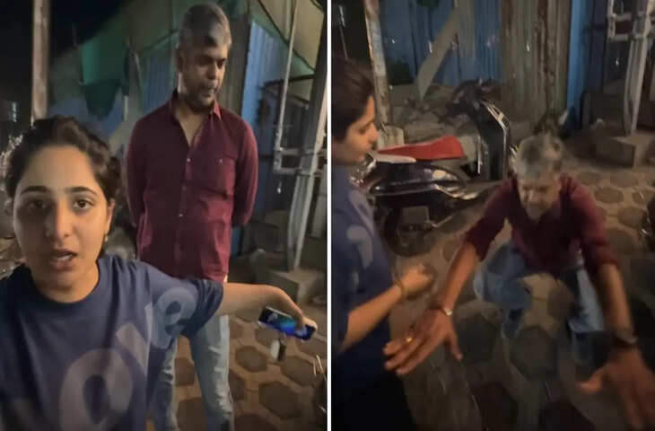 हैदराबाद में McDonald&rsquo;s के बाहर हंगामा: लड़की ने कथित मनचले को सिखाया सबक, माफी मंगवाकर लगवाई उठक-बैठक