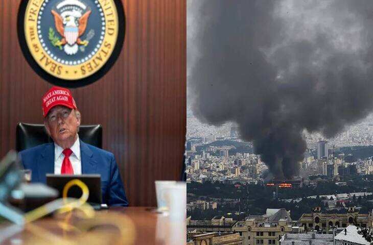 ईरान में अमेरिकी हमला: 2000 पाउंड के बम से दहला इस्फहान, ट्रंप का खौफनाक VIDEO VIRAL