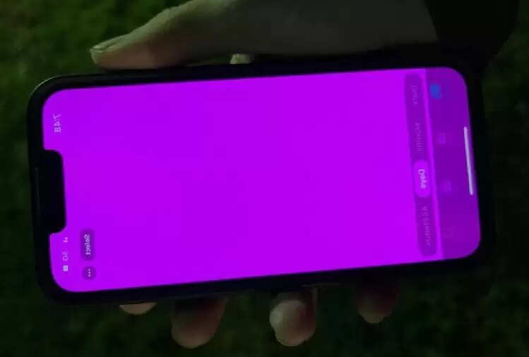 iPhone 13 series screen getting pink, users complain GEARRICE