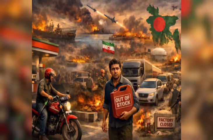 बांग्लादेश में पेट्रोल के लिए लगी डेढ़ किलोमीटर लंबी लाइन, वीडियो देख आप भी बोले &ndash; अपने देश का तो कोई मुकाबला नहीं