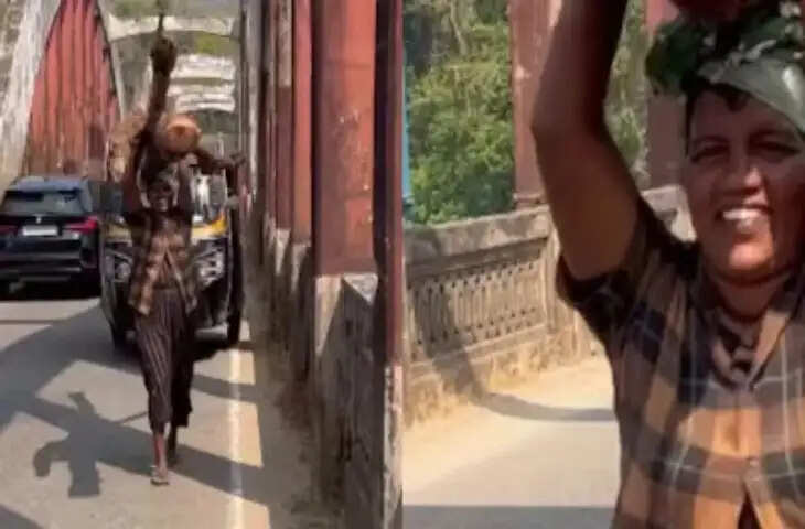 केरल की महिला का वीडियो वायरल, मेहनत और हौसले की बनी मिसाल