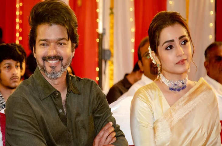क्या सच में करीब आए Vijay और Trisha Krishnan? पुरानी अफवाहों से नाराज हुई थीं पत्नी, अब फिर मचा बवाल&nbsp;