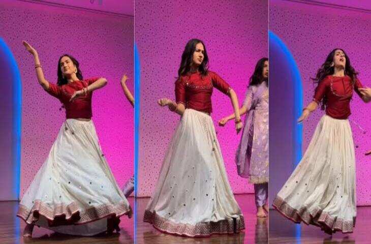 &lsquo;सुरमेदानी&rsquo; की धुन पर लड़की का शानदार डांस वायरल, मुस्कान और एक्सप्रेशन ने जीता इंटरनेट का दिल