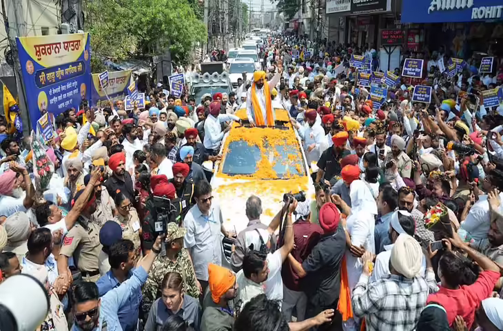शुक्राना यात्रा में सीएम भगवंत मान का बयान, BJP और सांप्रदायिक ताकतों पर साधा निशाना