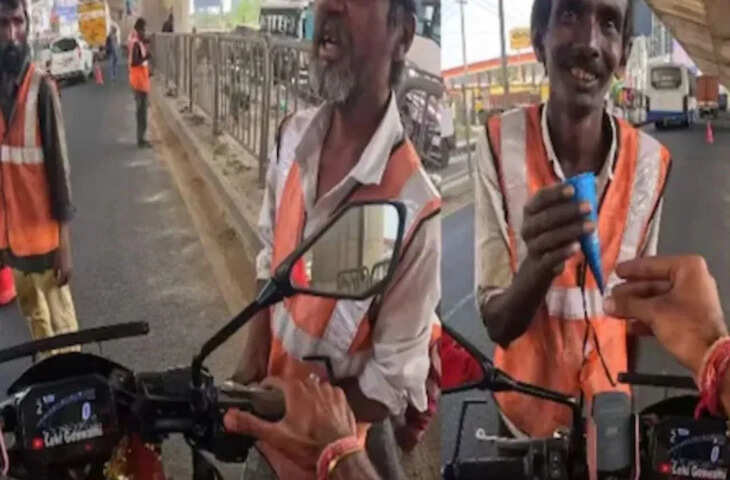 तपती सड़क पर इंसानियत की मिसाल! बंदे ने मजदूरों को दिया दिल छू लेने वाला सरप्राइज, VIDEO वायरल