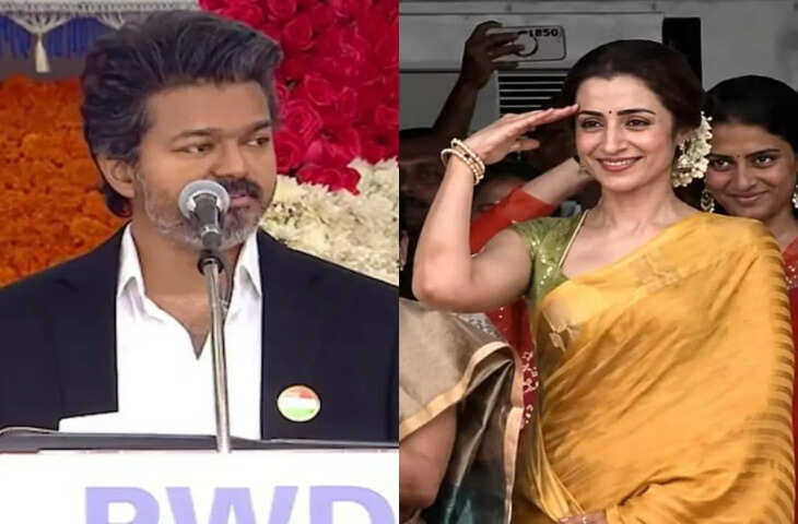 विजय और तृषा की बढ़ती नजदीकियों ने फिर खींचा ध्यान, स्वतंत्रता दिवस समारोह में साथ दिखे तो तेज हुईं रिश्ते की चर्चाएं