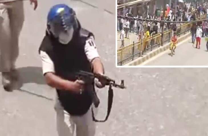 सीवान में बवाल के बीच घिरे एसपी, चारों ओर से बरसने लगे पत्थर; गनर से बोले- 'हैंडल करो', फिर मचा हड़कंप