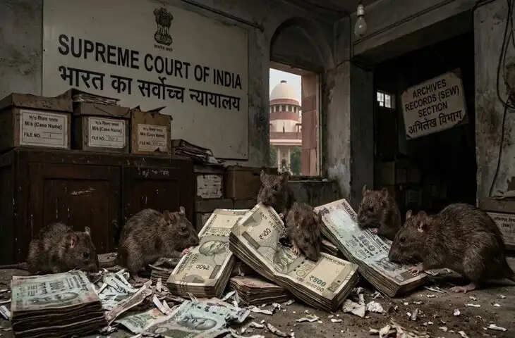 चूहे खा गए रिश्वत के 10 हजार रुपए, जांच में अधिकारियों के भी उड़े होश
