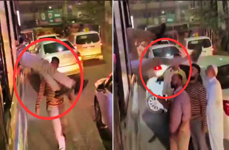 स्पाइडरमैन स्टाइल में चोरी करने आये चोर को यात्रियों ने याद दिला दी नानी, वीडियो में देखे क्या किया हाल&nbsp;