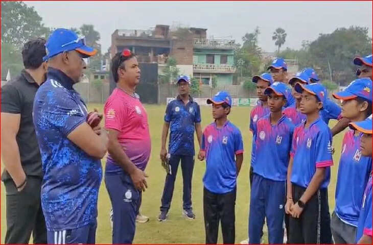 गोरखपुर में MCC हाई परफॉर्मेंस कैंप, चमिंडा वास ने दिए जीत के गुर