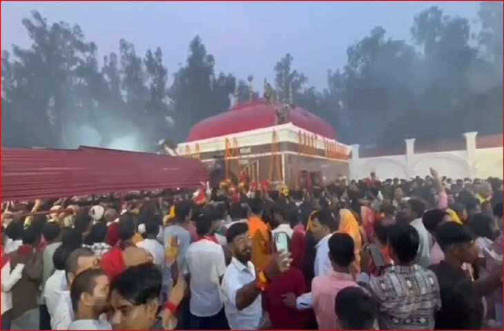 गोपालगंज में थावे दुर्गा मंदिर में श्रद्धालुओं से मारपीट, कई घायल