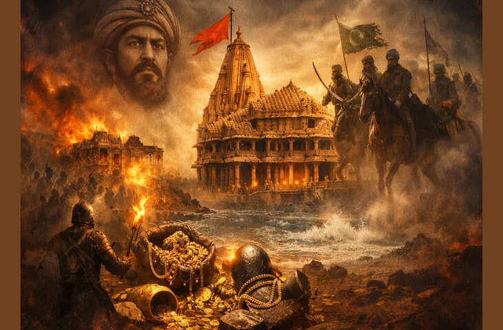 Somnath Amrit Mahotsav: 17 हमलों में कितना सोना लूटकर ले गया था महमूद गजनवी ? आज के समय में कीमत जान उड़ जाएंगे होश&nbsp;