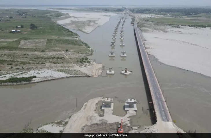 Kampur भारत के सबसे लंबे पुल पर असम में मतदान से पहले छिड़ी राजनीतिक बहस