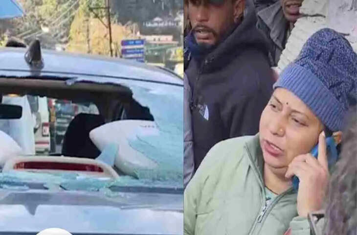 पत्नी को छोड़&nbsp;गर्लफ्रेंड के साथ नया साल मनाने गया शख्स, रंगे हाथ पकड़े जाने पर मचा बवाल, देखे वीडियो&nbsp;