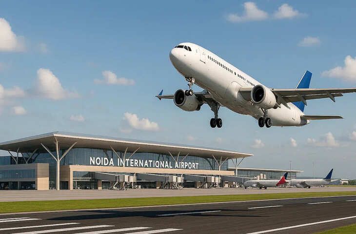 देश का सबसे महंगा एयरपोर्ट: Noida International Airport (जेवर) की कुल लागत जान उड़ जाएंगे होश&nbsp;