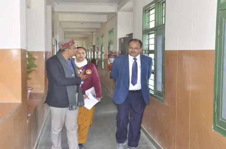 Shimla के RKMV कॉलेज में पहुंची NAAC टीम:पहले दिन स्टूडेंट्स से लिया फीडबैक