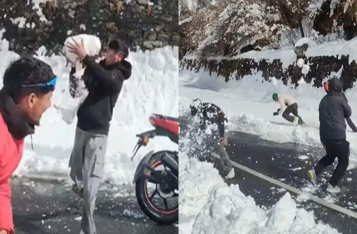 जिंदगी के असली मजे तो ये ले रहे हैं, Video देख कई लोगों को होने लगेगी जलन