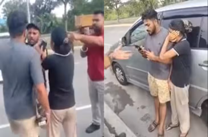 मलेशिया में पंजाबी युवती से बीच सड़क मारपीट का वीडियो वायरल, पुलिस ने शुरू की जांच