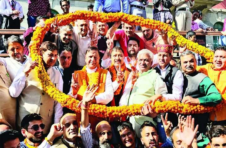Shimla कांग्रेस के गढ़ में भाजपा ने बजाया जीत का ढंका, भारी मतों से हासिल की जीत