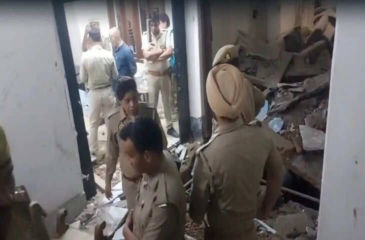 फर्रुखाबाद में पूर्व विधायक के घर भीषण ब्लास्ट, पांच लोग घायल; जांच में जुटी पुलिस