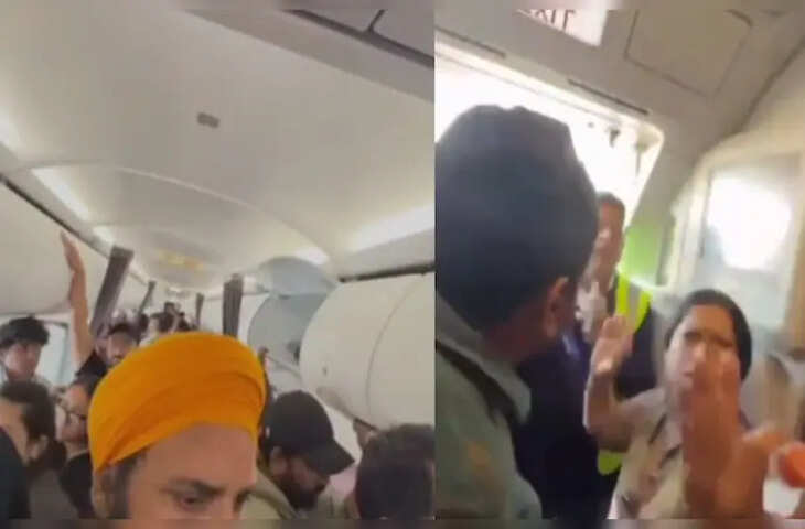 एयर इंड&zwj;िया फ्लाइट में 3 घंटे हंगामा, जयपुर डायवर्ट होने पर पैसेंजर्स का फूटा गुस्&zwj;सा