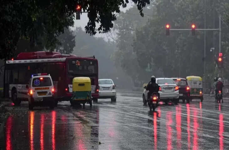 दिल्ली-NCR में बदला मौसम का मिजाज, तेज आंधी और बारिश से गर्मी से राहत
