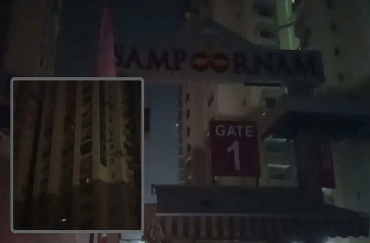 ग्रेटर नोएडा की इरोज सम्पूर्णम सोसायटी में बत्ती गुल, अंधेरे में 2000 परिवार; 48 घंटे से बिजली-पानी को तरस रहे