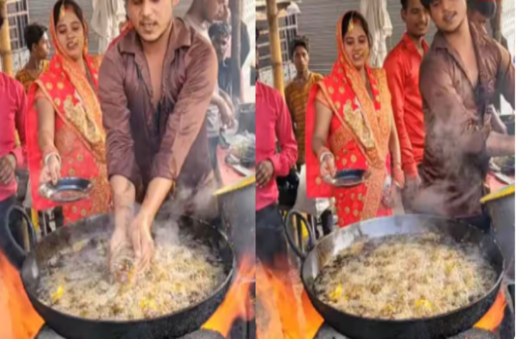 खौलते तेल में शख्स ने डाल दिए हाथ, वायरल वीडियो देखकर उड़ जाएंगे होश