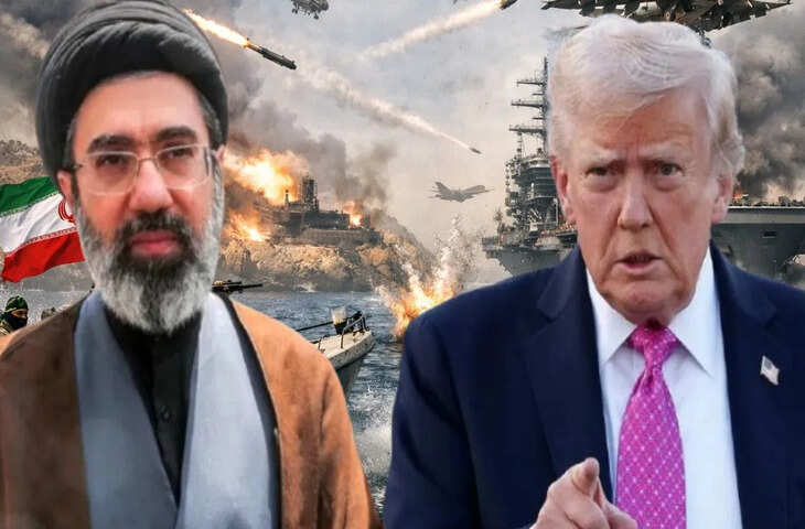 Hormuz Strait में बढ़ा तनाव! ट्रंप बोले- US Destroyers ने ईरान के ड्रोन और स्पीड बोट किए तबाह, न्यूक्लियर मुद्दे पर चेतावनी