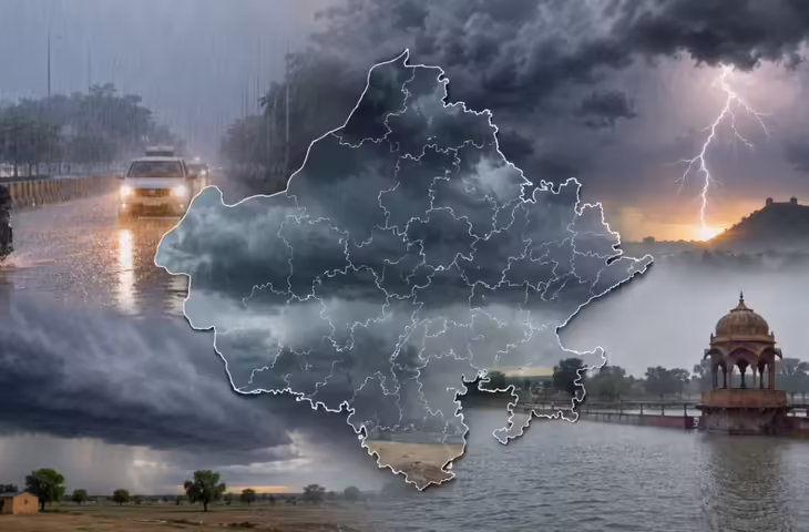 राजस्थान में प्री-मानसून की बारिश तेज, वीडियो में जाने कई जिलों में आंधी और बरसात का दौर जारी
