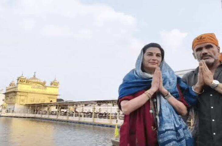 परिवार संग गोल्डन टेंपल पहुंचे सुनील शेट्टी, भावुक हुए अभिनेता; वीडियो में बोले- यहां आकर मिलती है अलग तरह की ऊर्जा