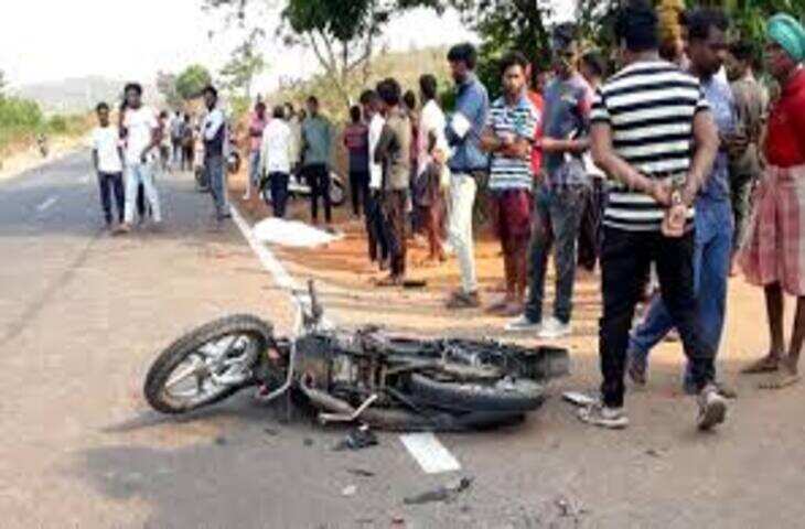 सड़क दुघर्टना में एक नाबालिग बच्ची की मौत 