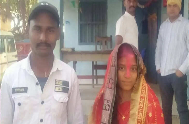 बांका में प्रेमी युगल ने मंदिर में रचाई शादी, परिजनों के डर से पहुंचे सीधे थाने