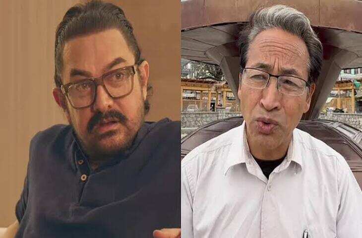 आमिर के &lsquo;कभी नहीं मिले&rsquo; वाले बयान पर सोनम वांगचुक का तंज, वीडियो में बोले- शायद गजनी की वजह से याददाश्त चली गई