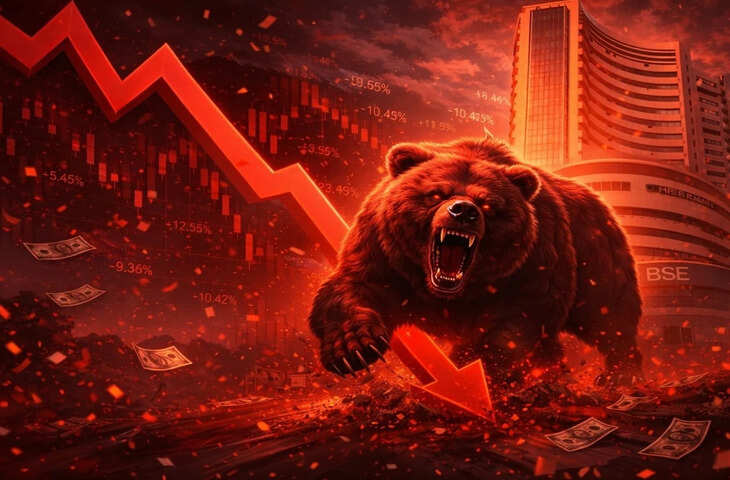 Stock Market Closing : ट्रंप के एलान से शेयर बाजार में ब्लड बाथ!&nbsp;सेंसेक्स 1677 अंक लुढ़का,&nbsp;निफ्टी 516 अंक गिरकर क्लोज&nbsp;