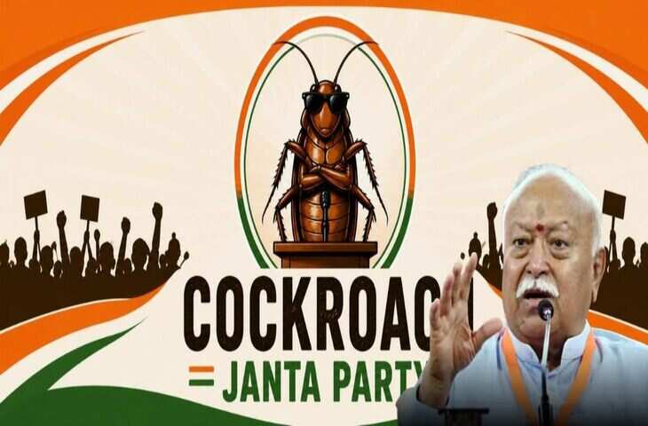 'भारत के जेन-Z...' कॉकरोच जनता पार्टी को लेकर पहली बार बोला RSS, संघ ने कही ये बड़ी बात&nbsp;