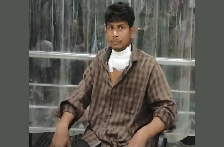 कानपुर में पत्नी का खौफनाक कदम: पति की गर्दन पर ब्लेड से हमला, खुद थाने पहुंचकर किया सरेंडर