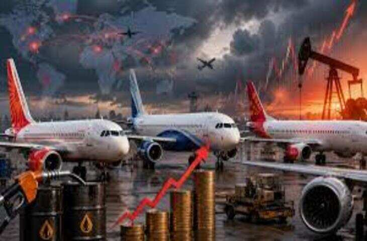 मिडिल ईस्ट तनाव का असर: भारतीय एयरलाइंस पर बढ़ा दबाव, वीडियो में देंखे ऑपरेटिंग कॉस्ट 20% तक बढ़ी