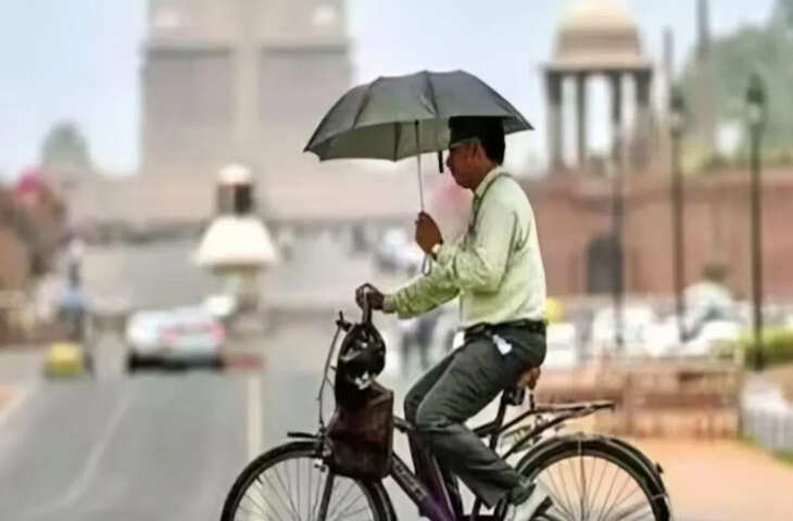 पश्चिमी विक्षोभ से उत्तर भारत में राहत भरा मौसम, दिल्ली-एनसीआर में हुई हल्की बारिश