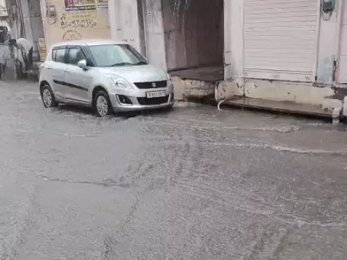 सवाई माधोपुर में बारिश से मौसम हुआ सुहावना, शनिवार सुबह 20 मिनट तक बरसे बादल