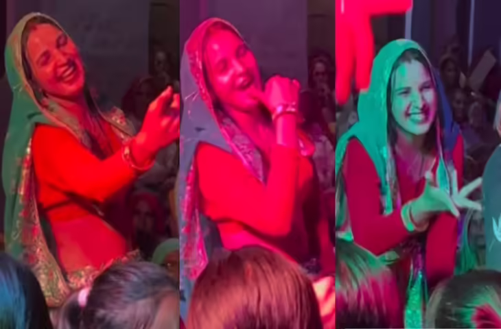 &lsquo;तेरे इश्क में नाचेंगे&hellip;&rsquo; पर भाभी ने दिखाया अपना जलवा, लगाए ऐसे जोरदार ठुमके कि पूरा सोशल मीडिया हो गया कायल, देखे VIDEO&nbsp;