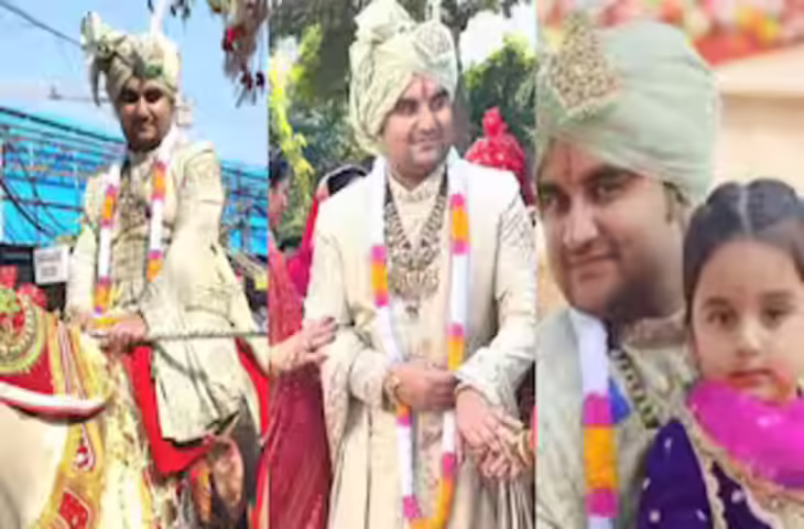 वृंदावन के कथावाचक इंद्रेश उपाध्याय की हाई-प्रोफाइल शादी, सोशल मीडिया पर शुरू हुआ विवाद